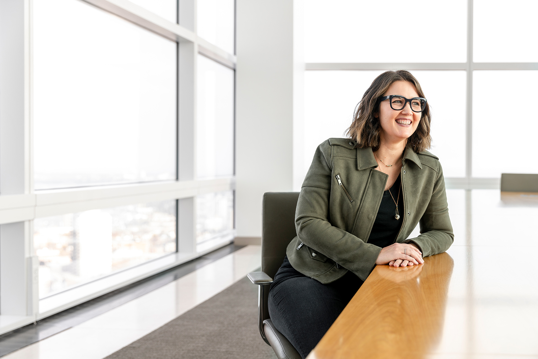 corporate photographer Midwest - Northwestern Mutual employee portrait