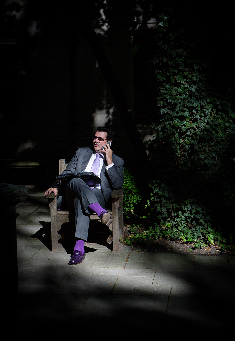 corporate photographer - James Koutoulas, Typhon Capital Management CEO shot at Northwestern Law School