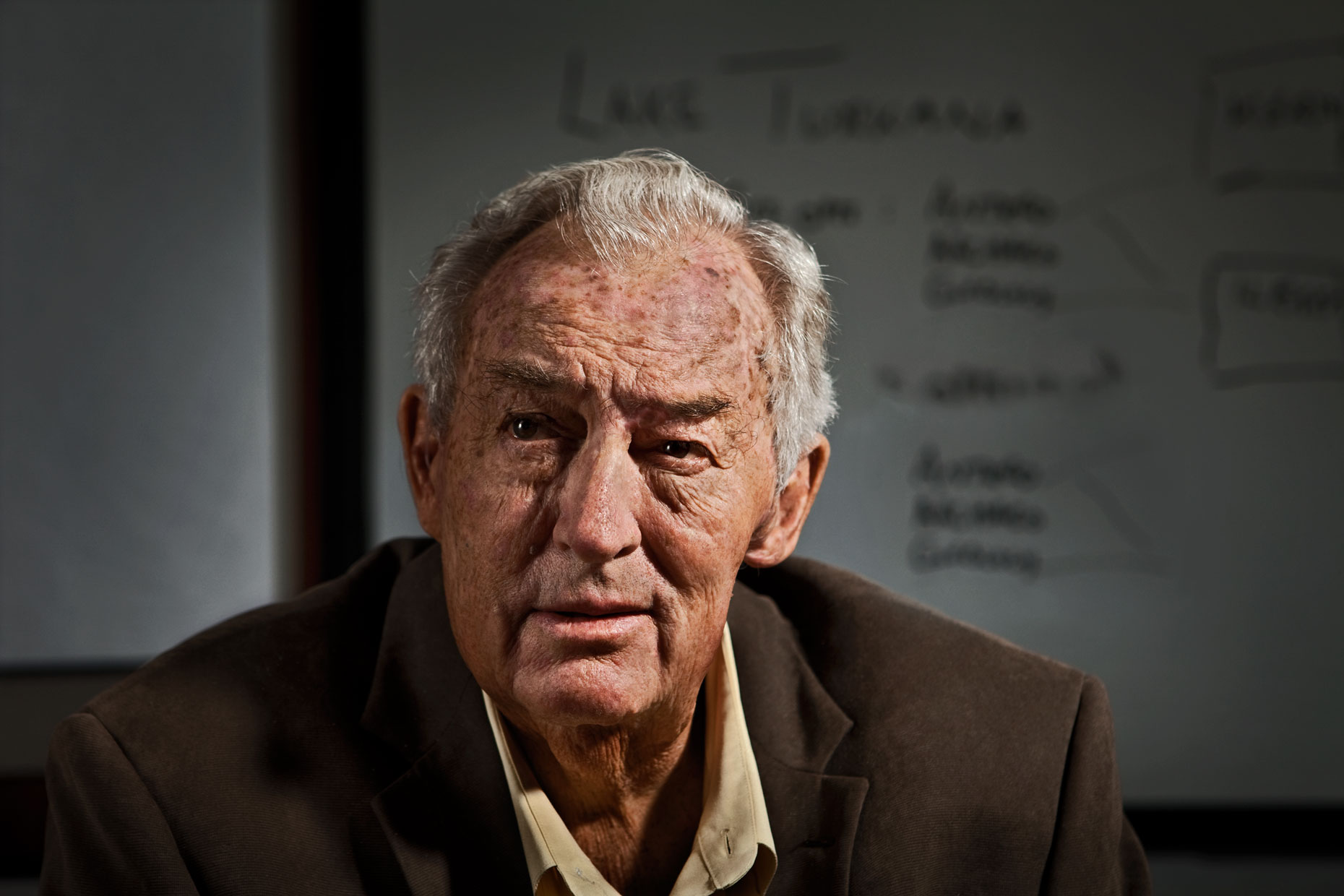 editorial photographer - Richard Leakey portrait