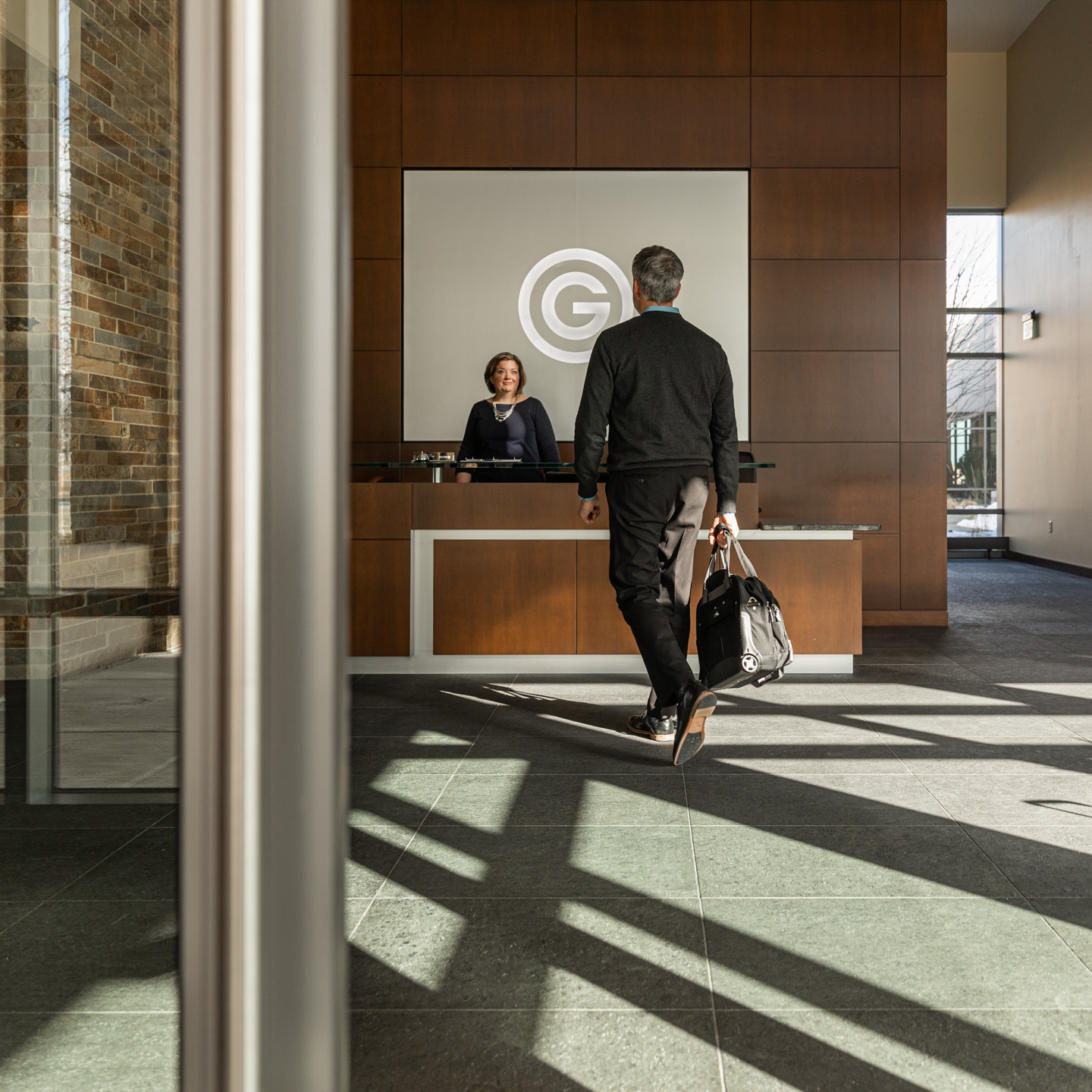 commercial photographer - Gauthier Biomedical lobby